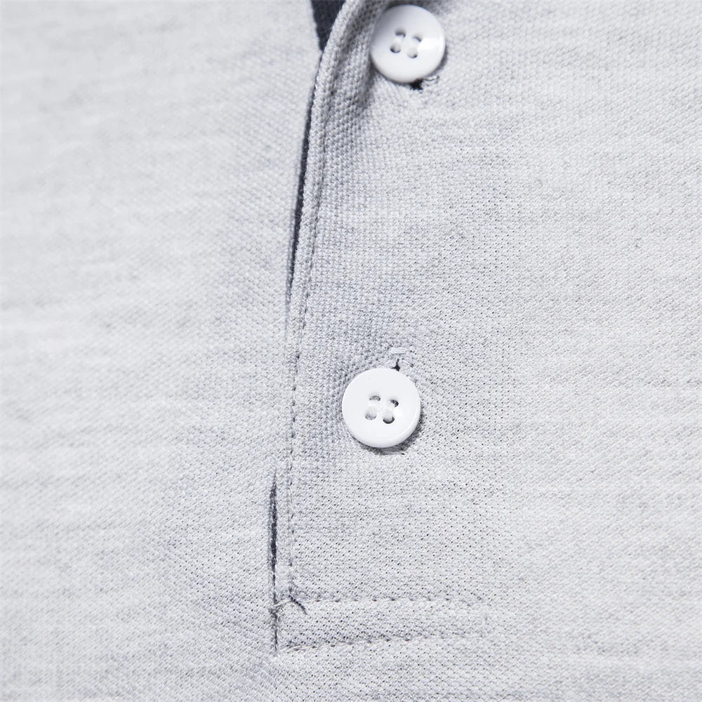 Kron | Luxuriöses Poloshirt mit langen Ärmeln