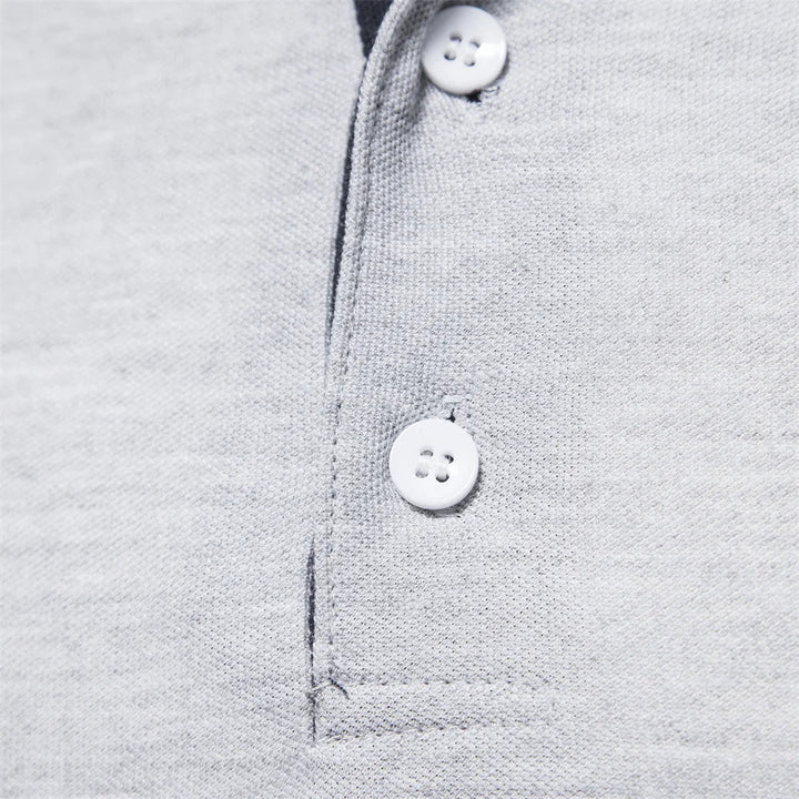 Kron | Luxuriöses Poloshirt mit langen Ärmeln