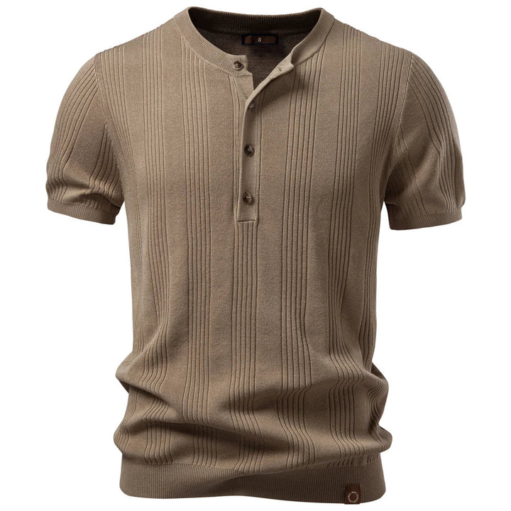 Kron | Geribde Henley-Polo
