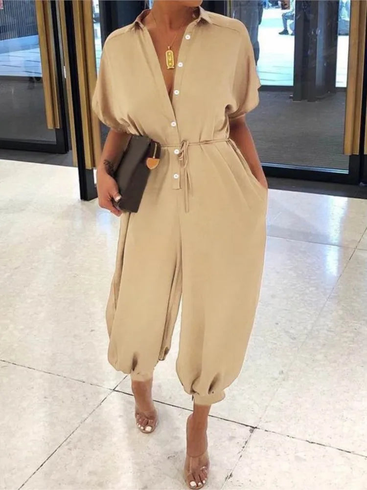 Olivia | Overall mit V-Ausschnitt