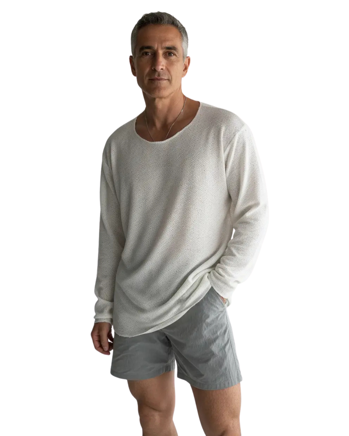 Lässig gestricktes T-Shirt