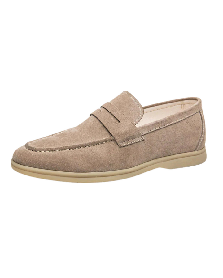 Firenze Chic Wildleder-Loafer