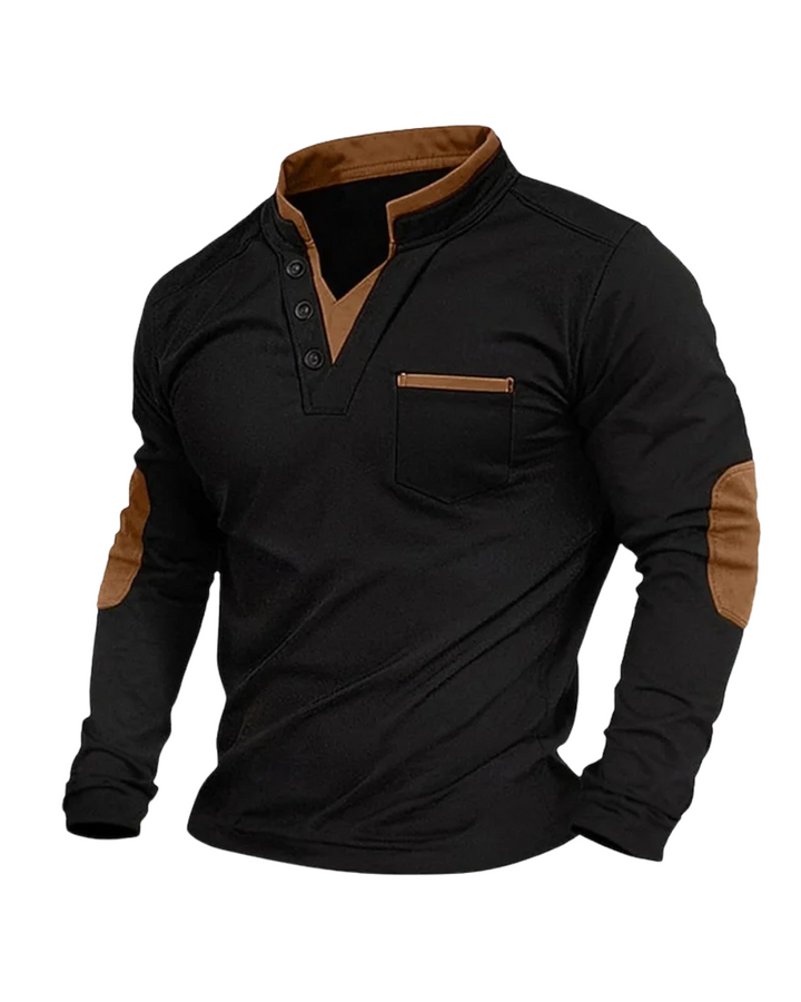 Herren Pullover mit V-Ausschnitt