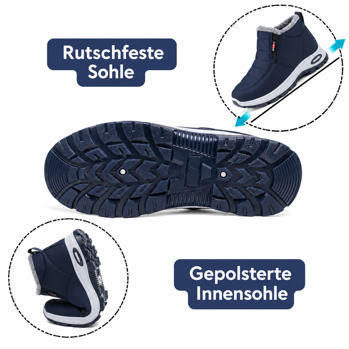 Sianna™ | Gesteppten, wasserdichten Slip-On Stiefeletten