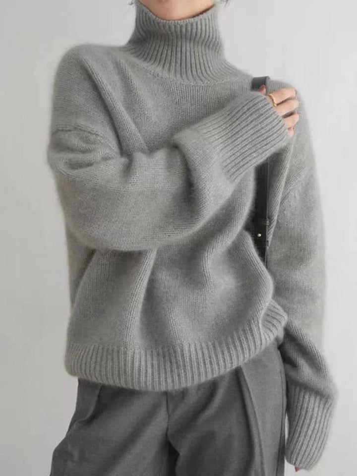 Colette Grace | Entspannter Rollkragenpullover