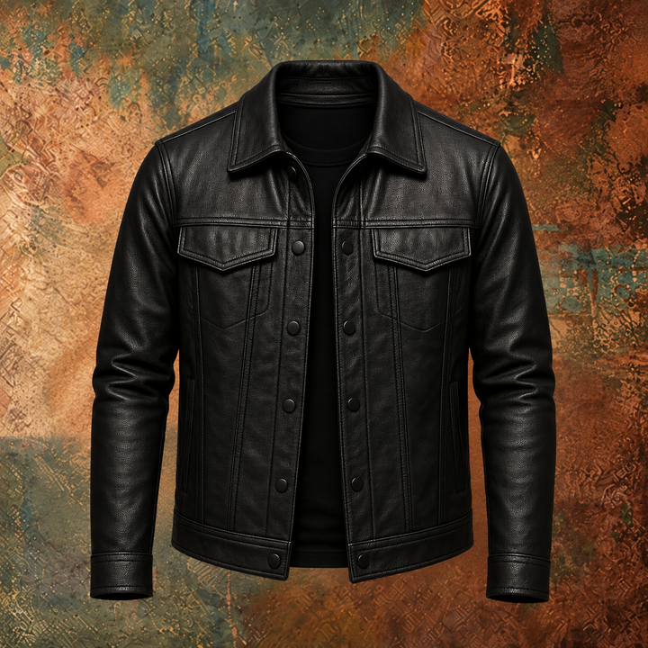 Markus | Bikerjacke aus Leder