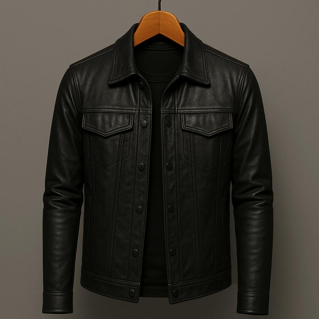 Markus | Bikerjacke aus Leder