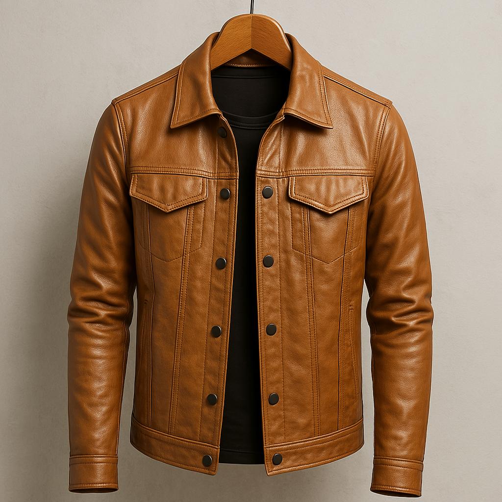Markus | Bikerjacke aus Leder