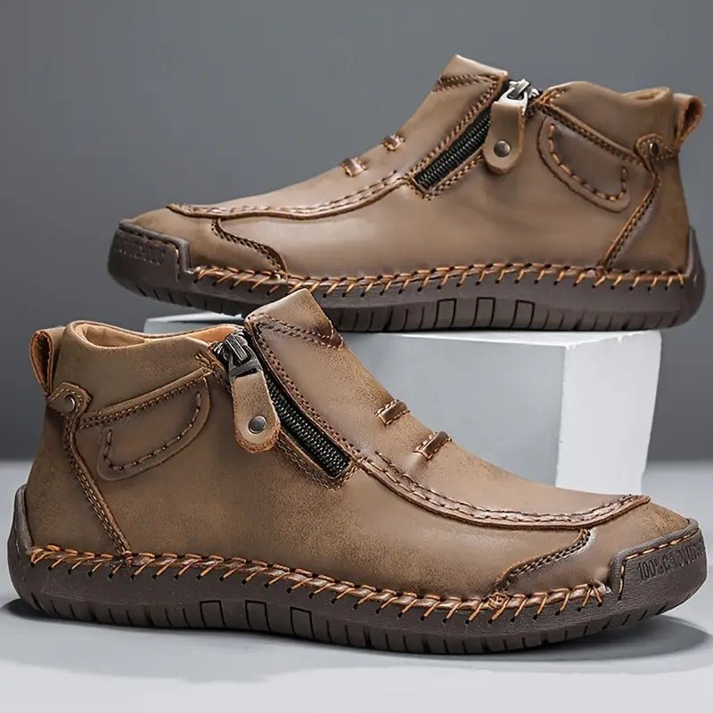 Kron™ | Stilvolle und bequeme Herrenschuhe mit Reissverschluss