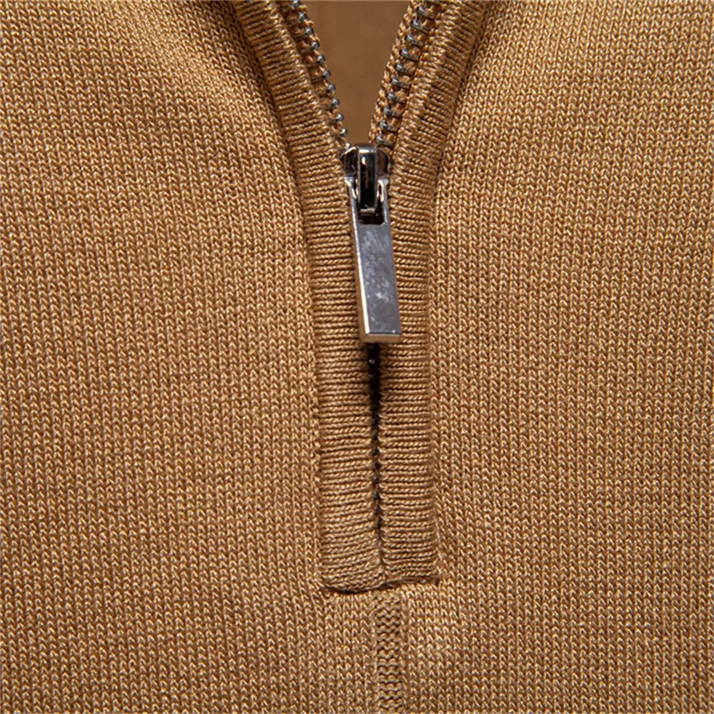 Tobias | Vertikal gestricktes Polohemd
