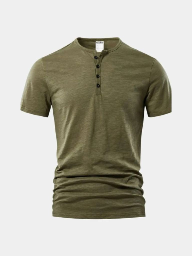 Adam | Premium-Henley-Shirt