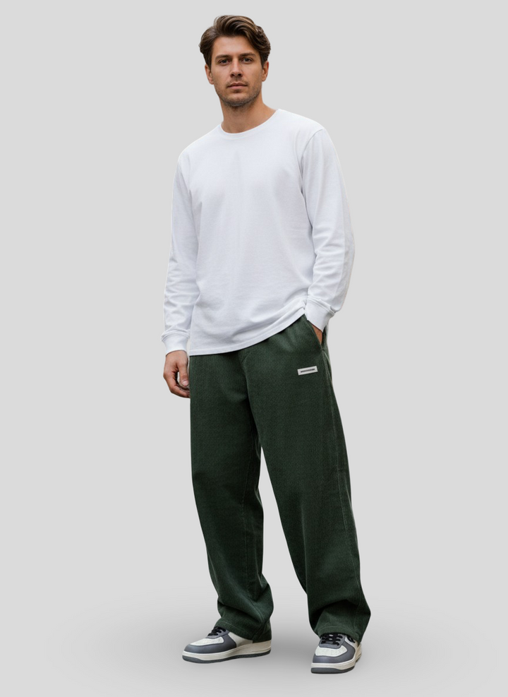 Lucas | Hose aus breit geripptem Cord