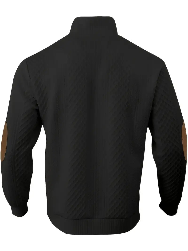 Eleganter Knopf-Pullover