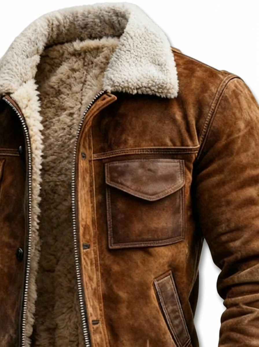 Leonard | Sherpa-Jacke