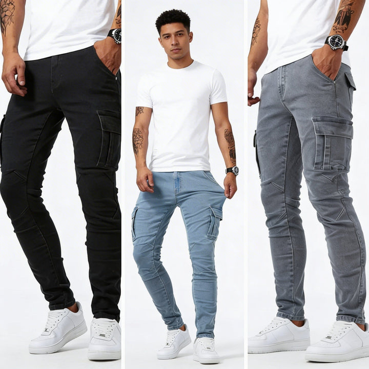 Brent | Moderne Cargo-Jeans
