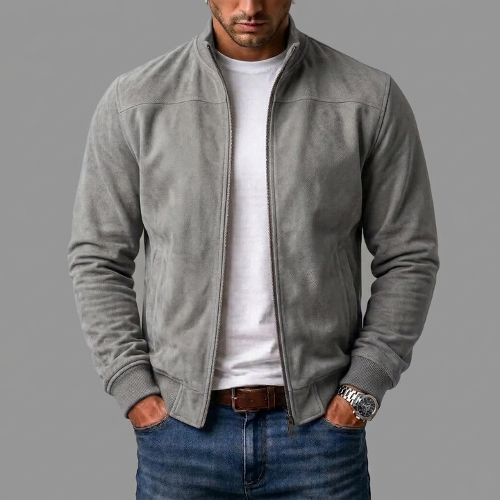 Varel | Wildleder Bomberjacke