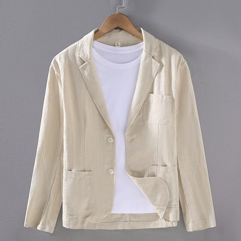 August | Leinenblazer