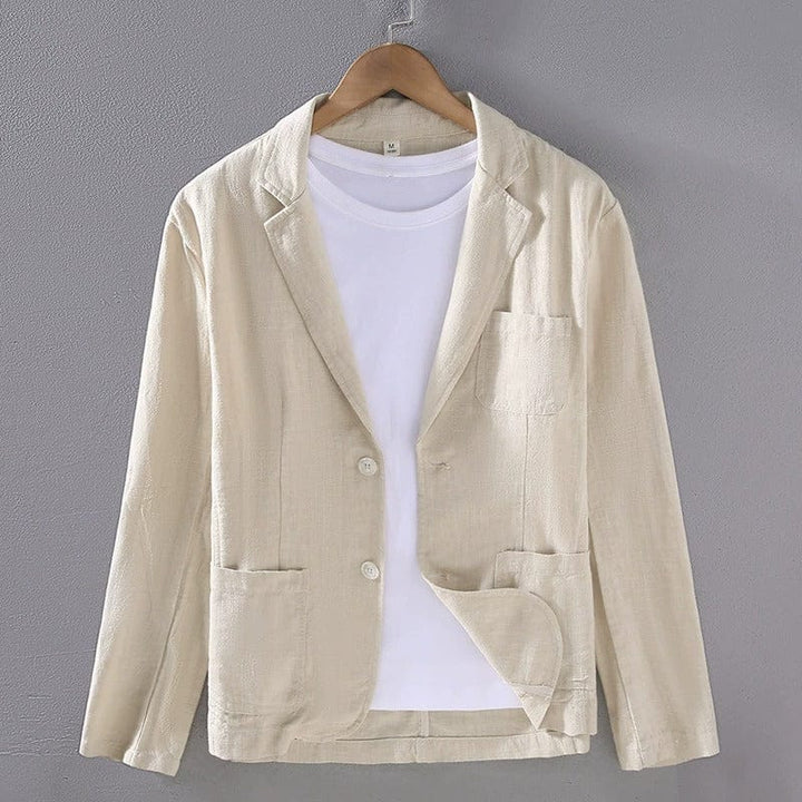 August | Leinenblazer