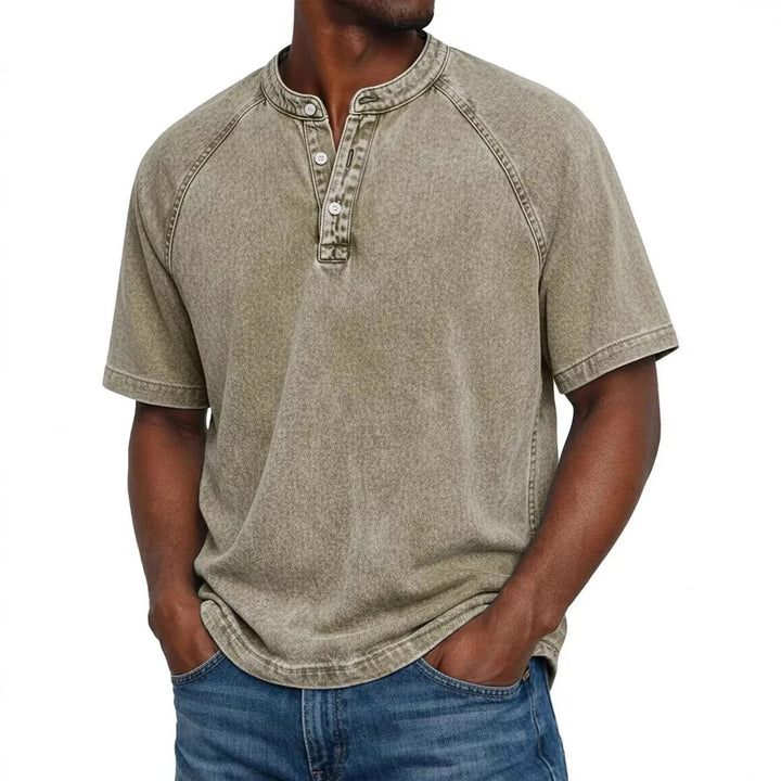 Kron | Vintage-Henley-Shirt