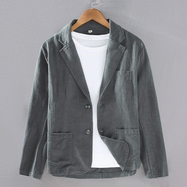 August | Leinenblazer