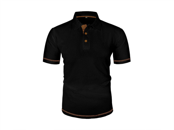 Stefano | Polohemd mit luxuriöser Textur