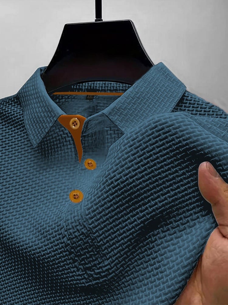 Stefano | Polohemd mit luxuriöser Textur