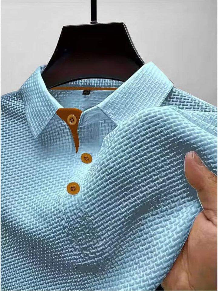 Stefano | Polohemd mit luxuriöser Textur