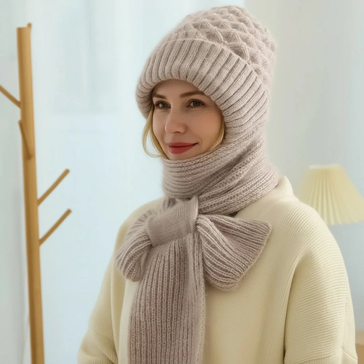 Amarielle - Winter Ensemble aus polar Anti-Kälte mit Gehörschutz