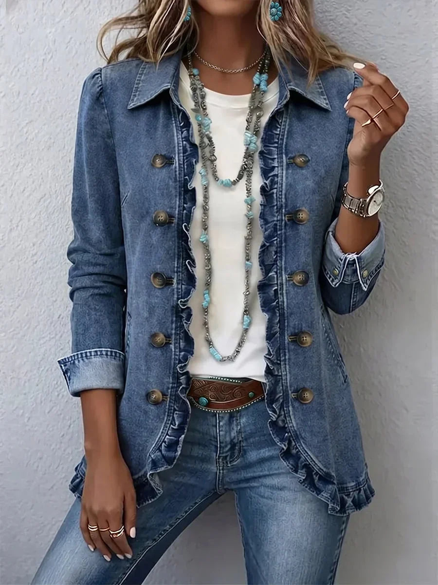 Lois | Boho Rüschjacke