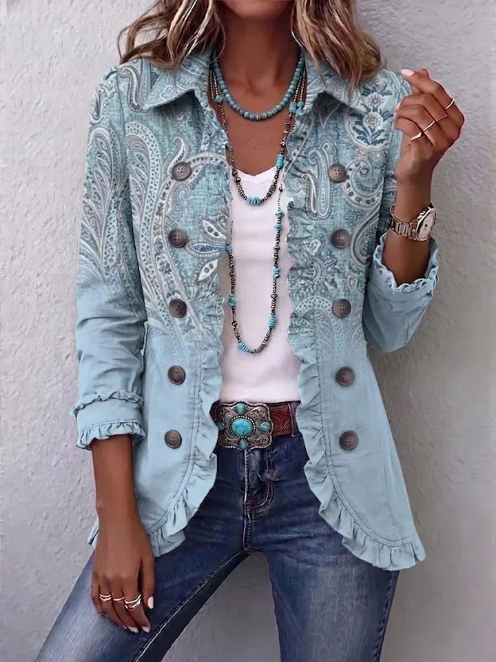 Lois | Boho Rüschjacke