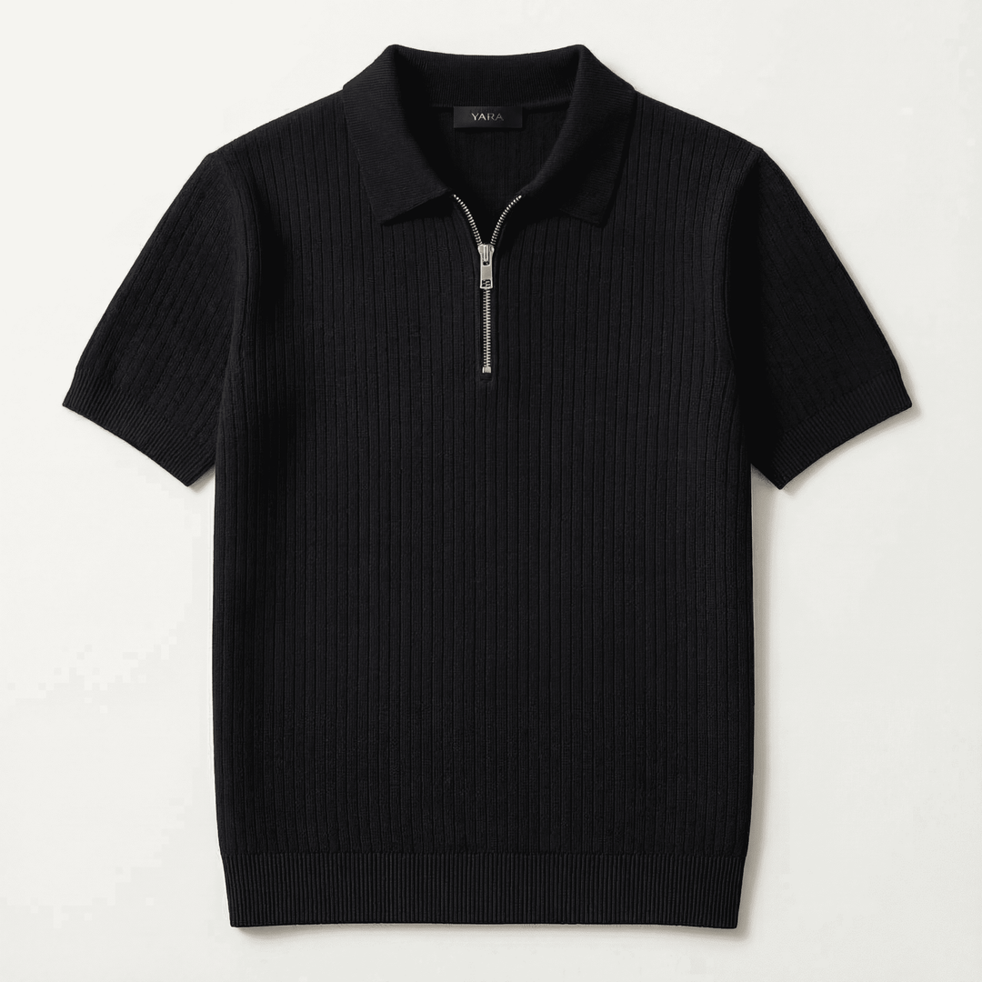 De Matteo Swiss Knit Polo