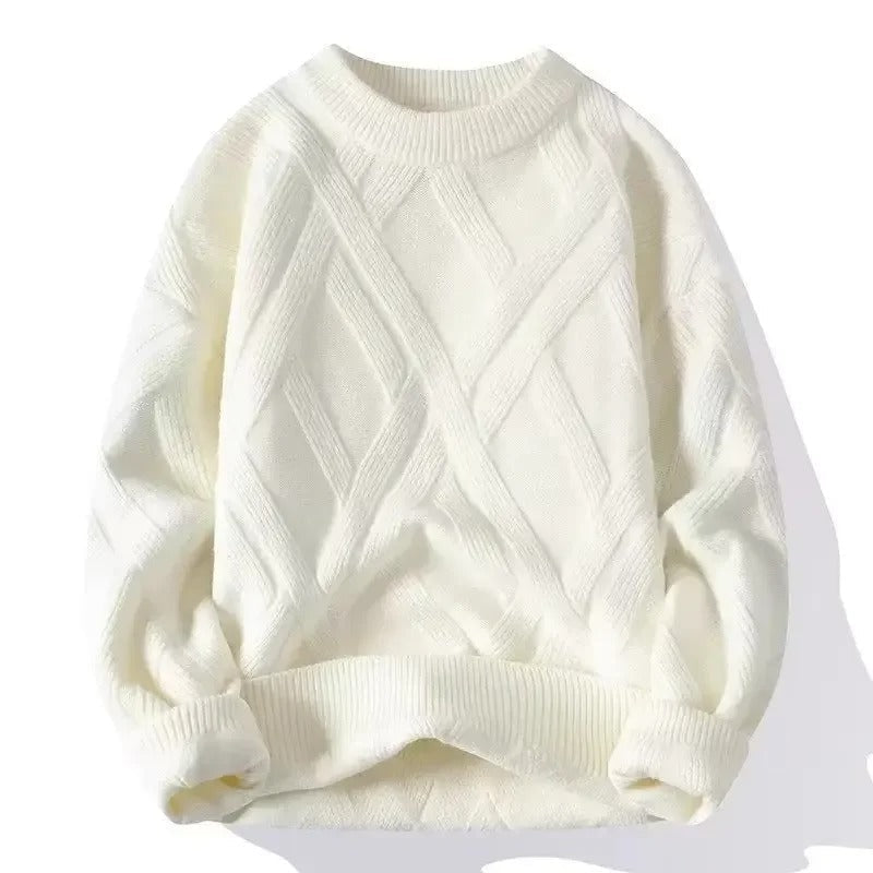 Kabelstrickpullover