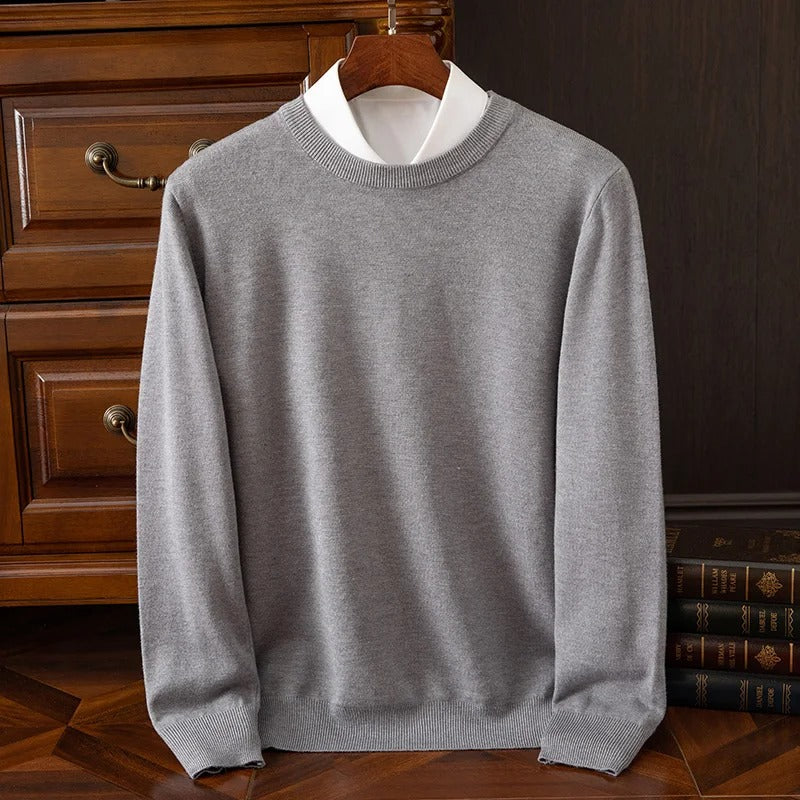 Eleganter Pullover aus Wolle