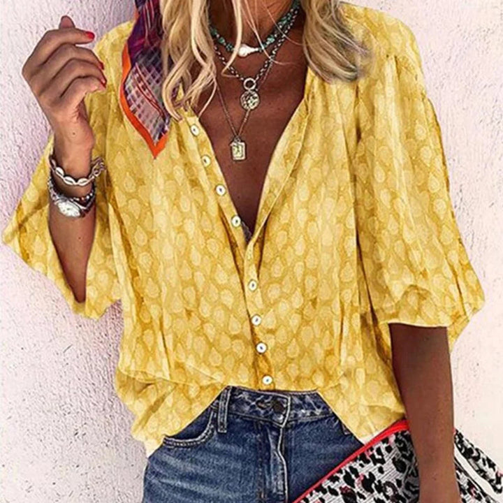 Leichte Damenbluse im eleganten Casual-Stil für den Sommer