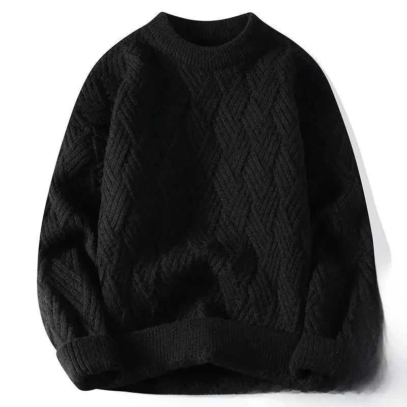 Kabelstrickpullover