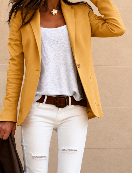 Blazer Damen Figurbetont Business & Alltag